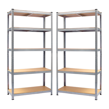 Комплект 2шт. Стелаж 4P StrongShelf 180х65х40см оцинкований навантаження 175кг/полицю 40538 фото