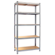 Стелаж 4P StrongShelf 150X70X30см оцинкований, навантаження 150кг/полицю 40425 фото